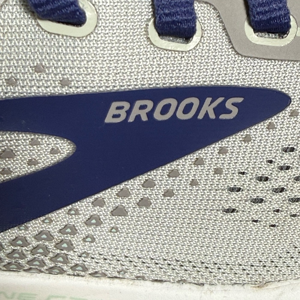 Brooks Adrenaline GTS 22 "Grey/Purple/Mint" Women's Wide Running Shoe Sz 8 - Picture 9 of 10